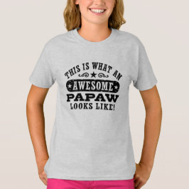 これがパパ素晴らしの様子だ Tシャツ