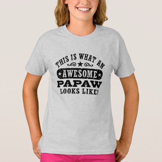 これがパパ素晴らしの様子だ Tシャツ (正面)