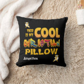 これがパーソナライズされた私のクリスチャンカッコいいハロウィーン クッション (ブランケット)