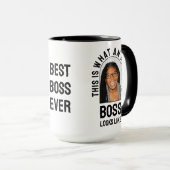 これがボスが写真に素晴らし見える様子だ マグカップ (正面右)