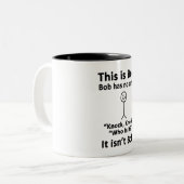 これがボブ ツートーンマグカップ (正面左)