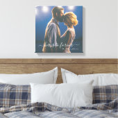 これがミセスさんの写真を永遠に脚本結婚に載せる キャンバスプリント (インサイチュ (寝室))