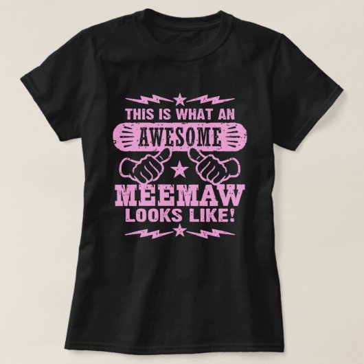 これがメーモー素晴らしウの様子だ Tシャツ (デザイン正面)