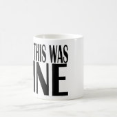 これがワインだといいのに コーヒーマグカップ (中央)