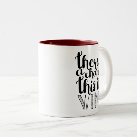 これがワインマグのチャンスがある ツートーンマグカップ (正面右)