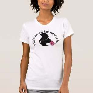 これが世界の終わりだゾンビリス Tシャツ