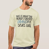 これが世界一のおじいさん(2) Tシャツ (正面)