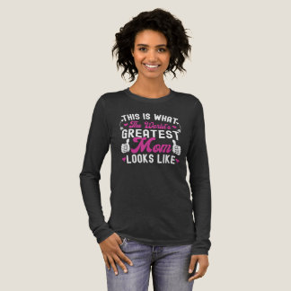これが世界一のお母さんが母に似ている トライブレンドTシャツ
