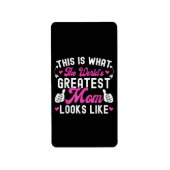 これが世界一のお母さんが母に似ている ラベル (正面)