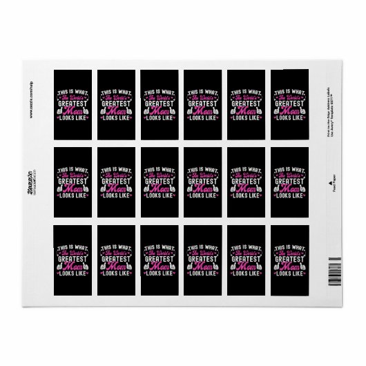 これが世界一のお母さんが母に似ている ラベル (フルシート)