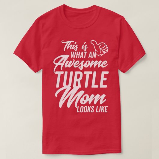 これが亀の素晴らし母の1に似ている Tシャツ (デザイン正面)