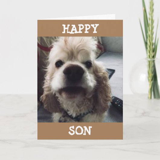 これが今まで最高のも誕生日 カード (正面)