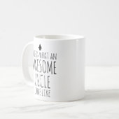 これが伯父の素晴らし面影だ コーヒーマグカップ (正面左)