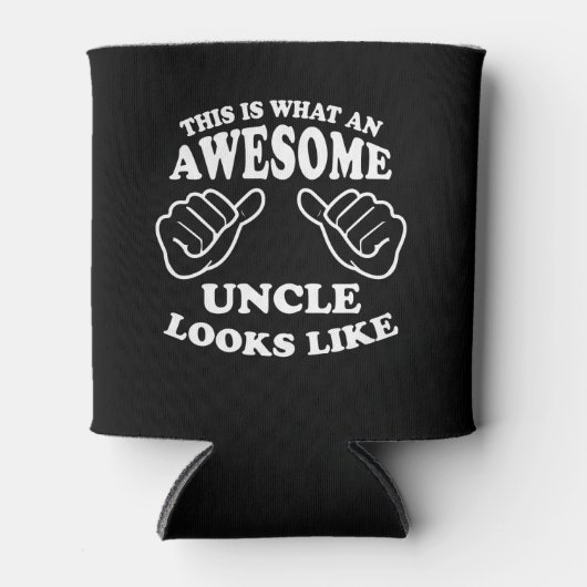 これが伯父素晴らしの面影だ 缶クーラー (正面)