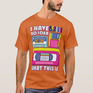 これが何かさっぱりわからない 80年代 90年代 カセット ビデオ f tシャツ