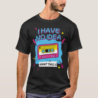 これが何だかわからない 80年代 90年代 カセットテープ ギフト Tシャツ