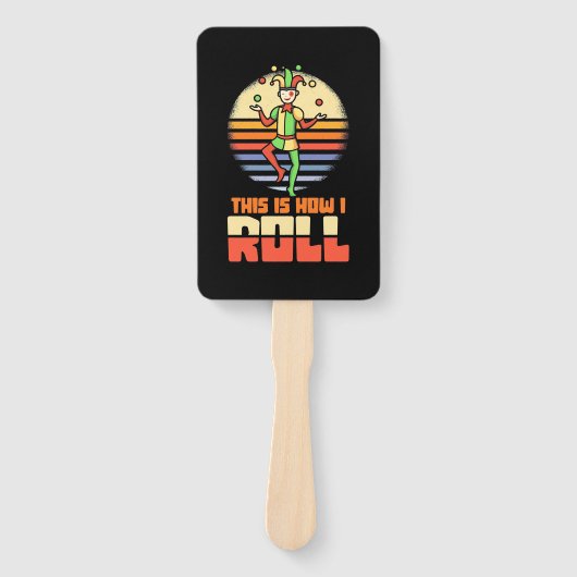 これが俳優転がだ ハンドファン (正面)