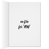 **これが俺のハートだ**ラブカード (内側 (右))