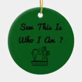 これが俺の正体か? セラミックオーナメント (正面)