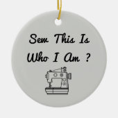 これが俺の正体か？ セラミックオーナメント (正面)