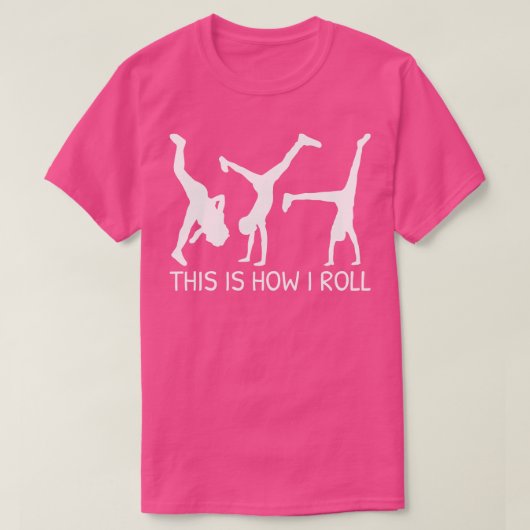 これが俺の車転がの技だおもしろい Tシャツ (デザイン正面)