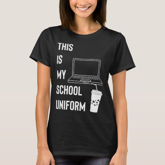 これが僕の制服のリモコン学だ Tシャツ (正面)