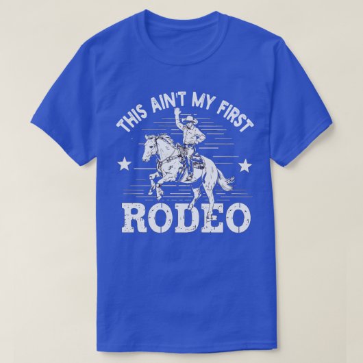 これが僕の最初のロデオだ Tシャツ (デザイン正面)