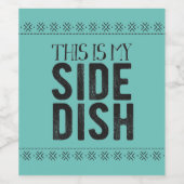 これが僕の横料理だ ワインラベル (シングルラベル)