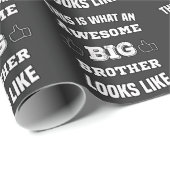 これが兄の素晴らし姿だ  ラッピングペーパー (ロールコーナー)