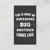 これが兄の素晴らし姿だ 名刺 (正面)