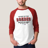 これが初めてのロデオじゃない野球Tシャツ Tシャツ (正面)