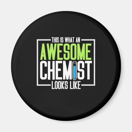 これが化学者素晴らしの姿だ マグネット (正面)