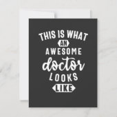 これが医者素晴らしの様子だ サンキューカード (正面)