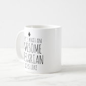 これが司書素晴らしの様子 コーヒーマグカップ (正面左)