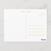 これが君の人生おもしろいのパロディパーソナライズされた ポストカード (裏面)