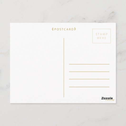 これが君の人生おもしろいのパロディパーソナライズされた ポストカード (裏面)