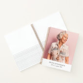 これが君の命だ |写真エレガントメモリ帳 ノートブック (内部)