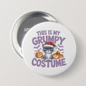 これが大人の私の不機嫌なおもしろい衣装デザイン 缶バッジ (正面&裏面)