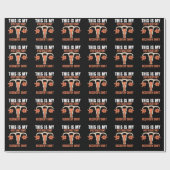 これが子宮摘出手術の回復です ラッピングペーパー (フラット)