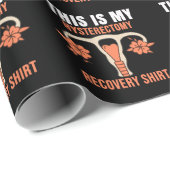 これが子宮摘出手術の回復です ラッピングペーパー (ロールコーナー)