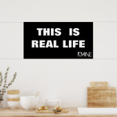 これが実在命だ、メイン州、 ポスター (キッチン)