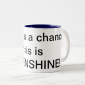 これが密造酒のチャンスがあります! マグ (正面右)