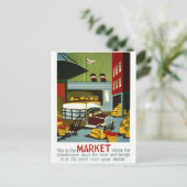 これが市場 ポストカード (スタンド正面)
