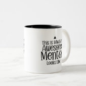 これが師素晴らしだ ツートーンマグカップ (正面右)