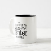 これが師素晴らしだ ツートーンマグカップ (正面左)