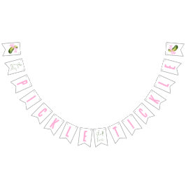 これが彼女が最後にいじるピクルス!独身最後のパーティー バンティングフラッグ