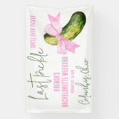 これが彼女が最後にくすぐるピクルス 〜最後の独身最後のパーティー〜 横断幕 (縦)