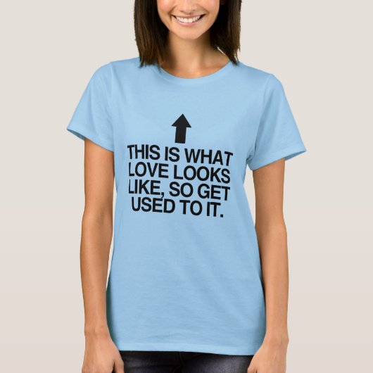 これが恋の姿なのだから慣れてよね -.p tシャツ (正面)
