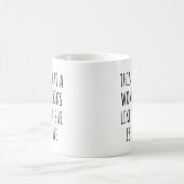 これが恋をしているときの女性の姿 コーヒーマグカップ (中央)