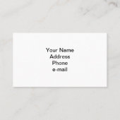 これが我々の方法であ転がる – クラスAオートホーム 名刺 (裏面)